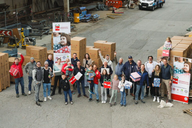 Weihnachtspackerlaktion 2025 in Tirol
